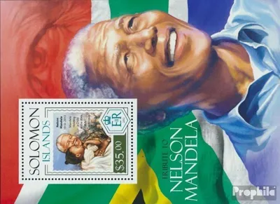 Produktbild von Briefmarken Salomoninseln 2014 Mi Block 254 (kompl. Ausg.) postfrisch Nelson Mandela