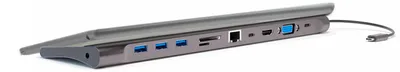Produktbild von 4smarts 11in1 Hub Universal Tablet und Laptop Stand plus DeX-Modus grau