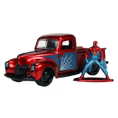 Immagine prodotto di Jada Marvel Set Masinuta Metalica Ford Pick Up Scara 1:32 Si Figurina Metalica Spider Man