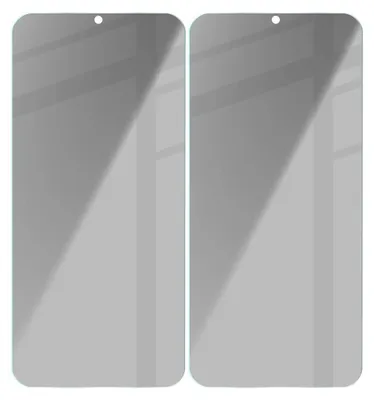 Produktbild von 2x Gehärtetes Glas mit Privatschutzfilter für Galaxy S25 / S24, Bizon Glass Clear Shadow Duo, getönt