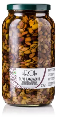 Produktbild von Oliven Taggiasche entkernt 2700 gr. - ROI