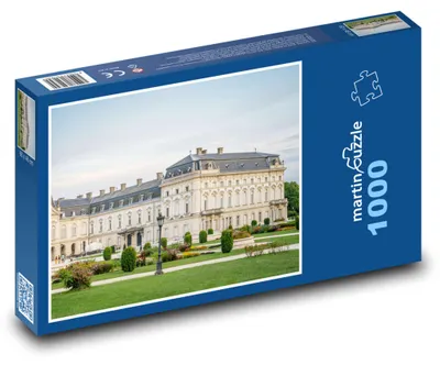 Produktbild von Puzzle 1000 Barockschloss im Garten - martinpuzzle