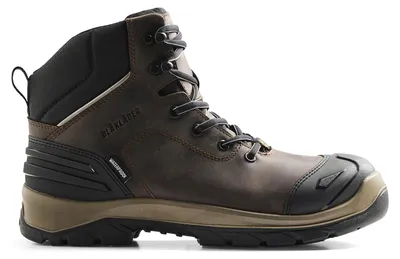 Produktbild von Blakläder Elite Sicherheitsstiefel S3 Wasserdicht 2439, Farbe:Braun/Schwarz, Größe:48