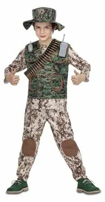 Image de My Other Me Kostüm pour enfant Camouflage 7-9 Jahre