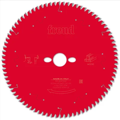Produktbild von Freud Kreissägeblatt für Holz 254x2,6/1,8x30mm 80 Zähne FR24W004T