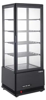Productafbeelding van SARO Koelvitrine SC 100 AV, zwart