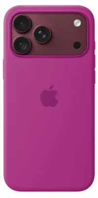 Image de Apple Coque en silicone avec MagSafe pour iPhone 18 Pro Max - Magenta