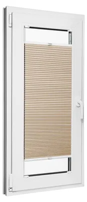 Obrázek produktu pro Voštinové plisé bez vrtání 70x130 cm, Béžová - klemmfix