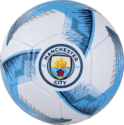 Obrázek produktu pro Manchester City FC - Fotbalový míč "Blitz" TA13724 (5) (modrá/bílá)