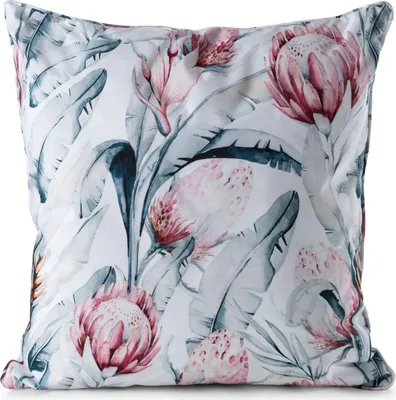 Obrázek produktu pro Eurofirany povlak na polštář 45x45 cm GARDEN povlak na polštář růžové květy