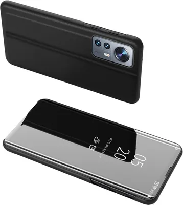 Image de Clear View Case Xiaomi 12 Lite Flip Cover Black