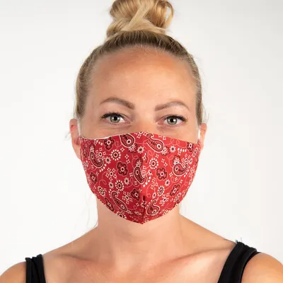 Produktbild von Clayre & Eef Waschbare Maske Rot Baumwolle