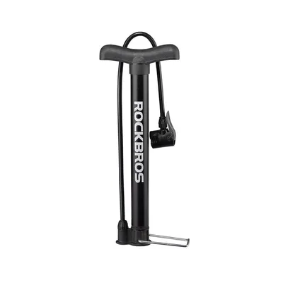 Obrázok produktu pre Podlahová pumpa na bicykel Rockbros A320 - čierna