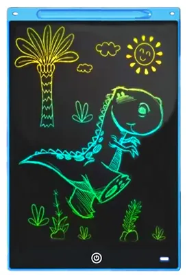 Produktbild von Mal-Tablet 12 Zoll LCD Schreibtafel mit Stift Grafiktablett Tablet Zeichentablett Tafel mit Sperr-& Löschfunktion für Zuhause Schule Büro als Geschenk
