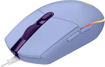 Obrázek produktu pro Logitech Gaming Mouse G102 LIGHTSYNC - Myš - pro praváky - optická - 6 tlačítek - kabelová - USB - lila barva