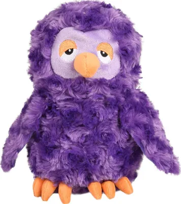 Image de Jouet pour chien Flamingo Lorio Chouette en peluche violet, taille : S