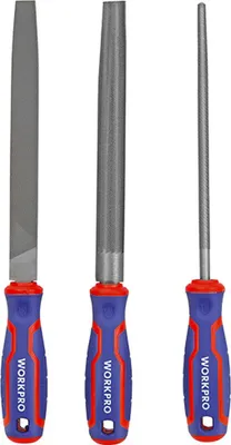 Produktbild von Workpro 8" 3-teiliges Feilenset
