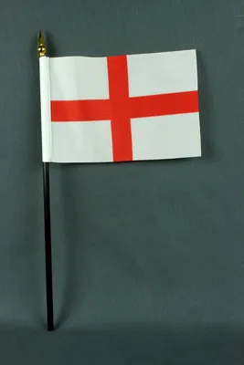 Produktbild von Flagge am Stab England 10x15 cm Handflagge Stockflagge Fähnchen