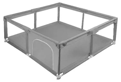 Imagen del producto de Área de juego para bebés, estructura de metal reforzada, paneles de malla transpirable, modelo HN-669-2020