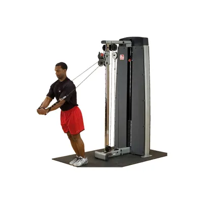 Produktbild von Body-Solid Multikabelzug "Pro Dual", Gewichtsblock 140 kg