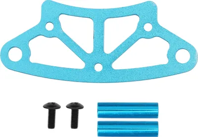 Zdjęcie produktu dla Przedni zderzak wykonany ze stopu aluminium, odpowiedni dla modeli HSP94102 / 94122 94103 94123 1/10 RC Car