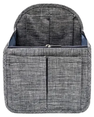Obrázok produktu pre Organizér do batohu a kabelky z nylonu – sivý, rozmer 28x20x12 cm