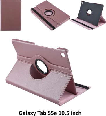 Produktbild von Buchhülle Tablet Samsung Galaxy Tab S5e 10.5 Zoll Drehbar Rose Gold für Galaxy Tab S5e 10.5 Zoll 2 Betrachtungspositionen