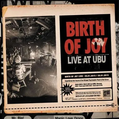 Obrázok produktu pre Birth Of Joy - Live At Ubu