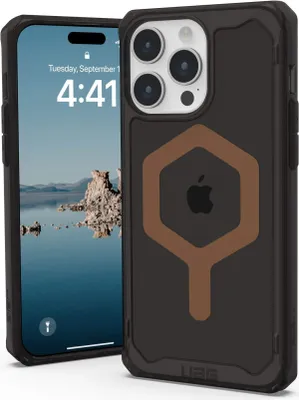 Produktbild von Urban Armor Gear 114305114085, Cover, Apple, iPhone 15 Pro Max, 17 cm (6.7"), Schwarz