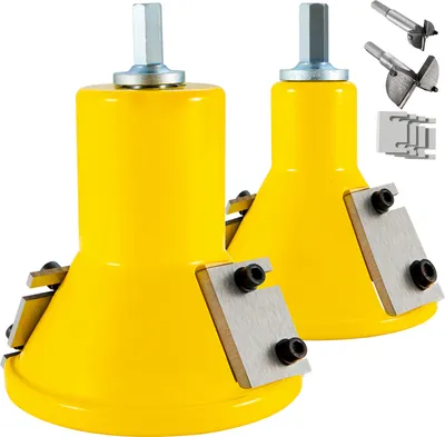 Produktbild von SucceBuy Stahlsäge, 1 Zoll/25,4 mm und 2 Zoll/50,8 mm Durchmesser, aus Aluminium-Stahl, geeignet zum Schneiden von Möbelholz