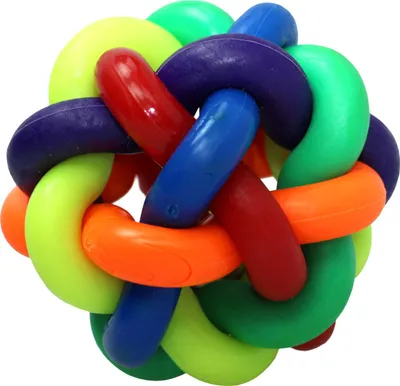 Produktbild von Pettimania Knotenball TPR, Durchmesser: 7,5 cm
