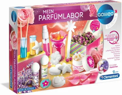 Produktbild von Clementoni 59070 - Galileo Mein Parfümlabor