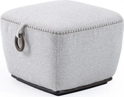 Produktbild von Ottomane Couch Textil Sitz Neu Fußhocker Polster Neu Hocker Bank Beistellhocker