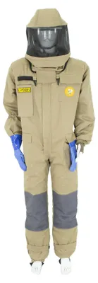 Produktbild von LYSON | Schutzanzug zur Entfernung von Wespen und Hornissen | Set mit Helm, Gesichtsschutz und Handschuhen | | Für die Asiatische Hornisse | Größe S