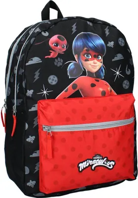 Produktbild von Kinder Schul-Rucksack Ladybug | Miraculous | 44 x 33 x 17 cm | Tasche