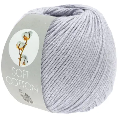 Produktbild von Lana Grossa Soft Baumwolle 032 Silbergrau 50g