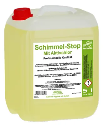 Produktbild von Schimmelentferner Schimmel-Stop Aktivchlor 5l Kanister
