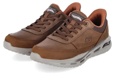Produktbild von Skechers Herren Slip-ins rARCH FIT ORVAN Braun Leder und Synthetik Größe: 45