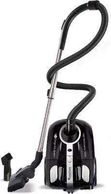 Produktbild von TurboTronic Zyklon Staubsauger CV09 - leistungsstarker Bodenstaubsauger 18kPa Saugkraft 700W mit 2x Beutel kleiner Trockensauger für Parkett Tierhaare Hundehaare Bodensauger