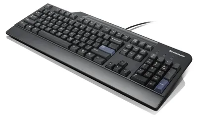 Produktbild von Lenovo Preferred Pro, Volle Größe (100%), Kabelgebunden, USB, QWERTY, Schwarz