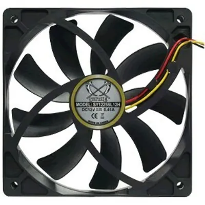 Produktbild von Scythe Kaze Flex 92mm PWM, Ventilator, 9,2 cm, 300 RPM, 2300 RPM, Schwarz, Grau
