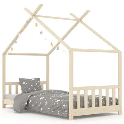Immagine prodotto di Giroletto per Bambini in Legno Massello di Pino 80x160 cm