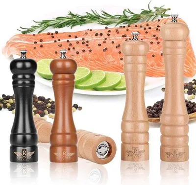 Produktbild von Pfeffermühlen-Set schwarz klein