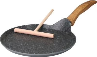 Produktbild von STONELINE® Back to Nature Crepe Pfanne 25 cm | Holzoptik