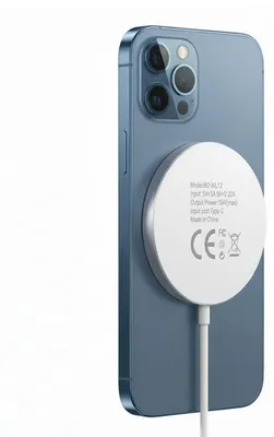 Zdjęcie produktu dla Mayaxess, magnetyczna ładowarka MagSafe 15 W do iPhone'a 13 Pro Max, biała