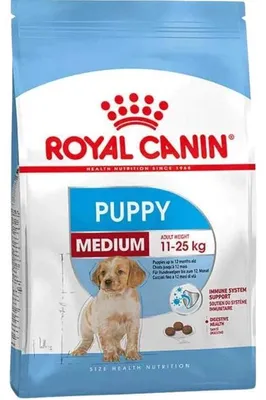 Obrázok produktu pre Royal Canin Medium Puppy, Šteňa, Kukurica, Hydina, 4 kg