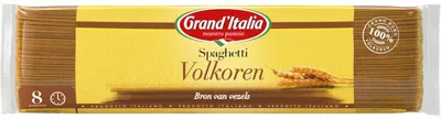 Produktbild von Grand'Italia Spaghetti Vollkorn 500g – Vollkornspaghetti aus Hartweizengrieß, ballaststoffreich