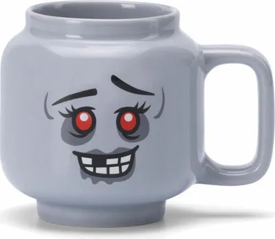 Immagine prodotto di LEGO 40460822 Tazza da caffè LEGO ZOMBIE, 255 ml, grigia, in confezione