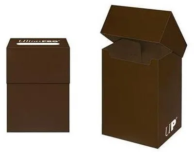 Imagen del producto de Ultra-Pro: Scatolina Porta Mazzo - Marrone – Accesorio – Ultra-Pro