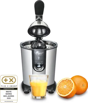 Produktbild von Solis Zitruspresse, Entsafter, 160 W, Edelstahl, Anti-Tropf-Funktion